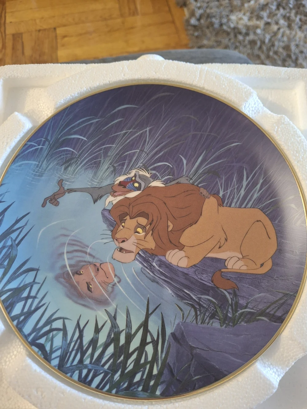 BREFORS The Lion King Family Decorative Wall Plate - Multicolor